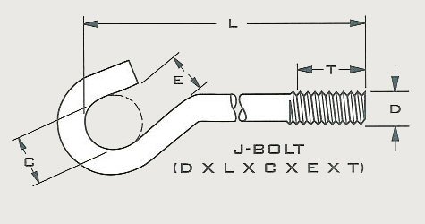 Special Order -J- Bolt